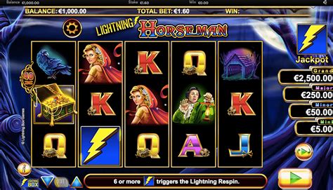 Lightning Horseman Slot Machine Online 96.52.